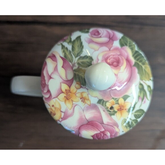 St George Coffee Mug Floral Colorful Fine Bone Tea Cup Made in England - Picture 4 of 5
